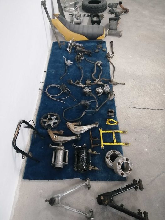 Peças yamaha warrior 350