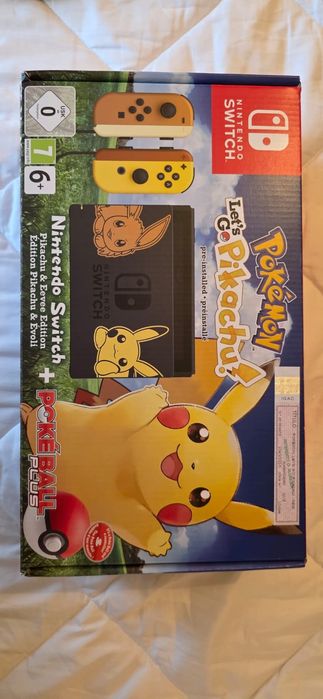 Nintendo Switch Pikachu Edition
