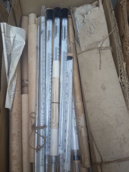 Термометр ТПК ТЛ ТН стеклянный ртутный новый технический от -60 до 360