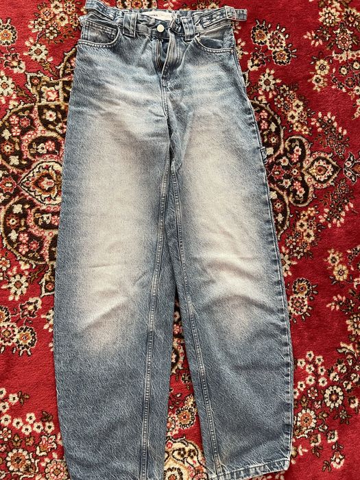 джинси bershka синього кольору