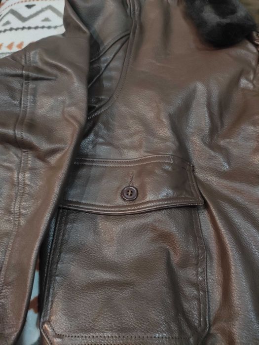 Kontraktowa Kurtka Pilota G-1 lotnicza Navy 1977 XL