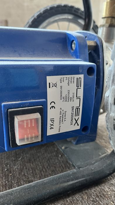 Pompa do podłogówki - stacja napełniająco płukająca Sunex SN1200 INOX