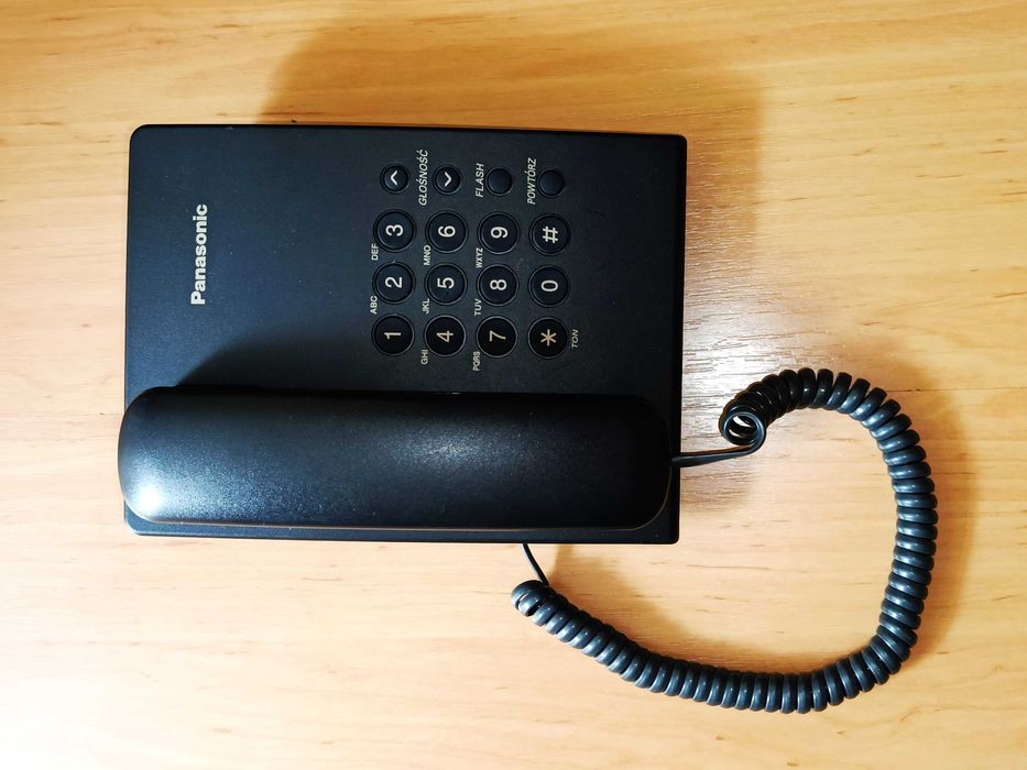 Telefon stacjonarny przewodowy Panasonic