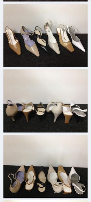 Sapatos/botas novos em pele