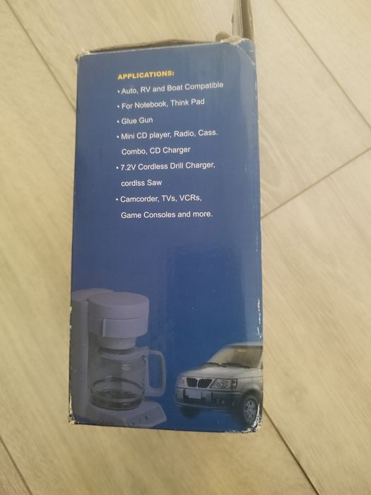 Inversor de corrente 12V para 220V 150W — carro / autocaravana /viagem