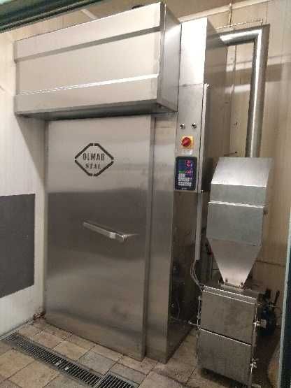 KOMORA Wędzarnicza dwuwózkowa Parzelnik Atmos