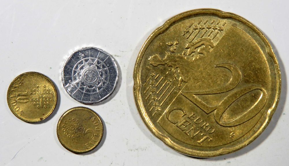Moedas Republica Portuguesa. - 3 Miniaturas ( 5, 10 e 20$ ) muito bem acabadas - SÓ 5€