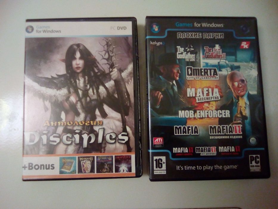 Диски для playstation 2, Windows