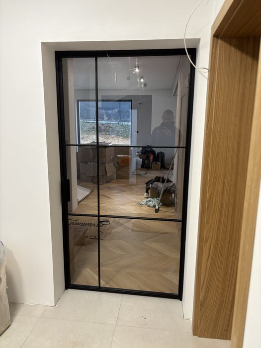 Drzwi ścianki loftowe drzwi szklane loft