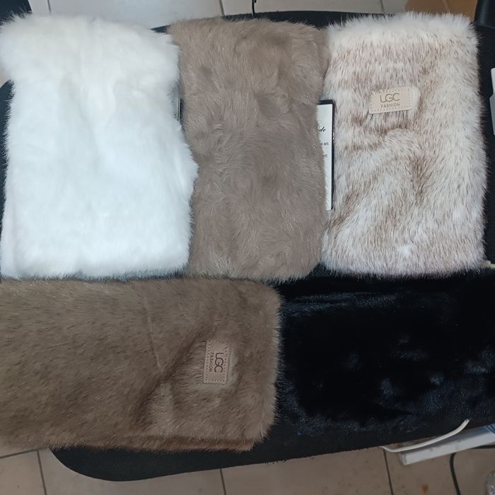 Мохнатые митенки