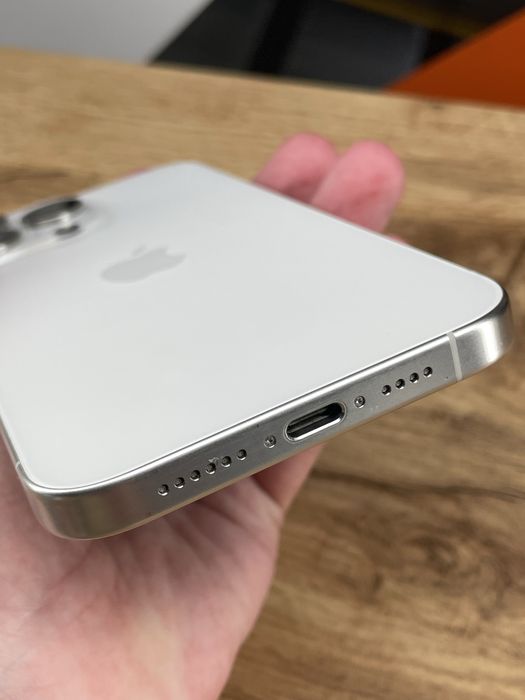 Магазин! iPhone 15 Pro Max 1TB White Neverlock! Гарантія! Обмін!