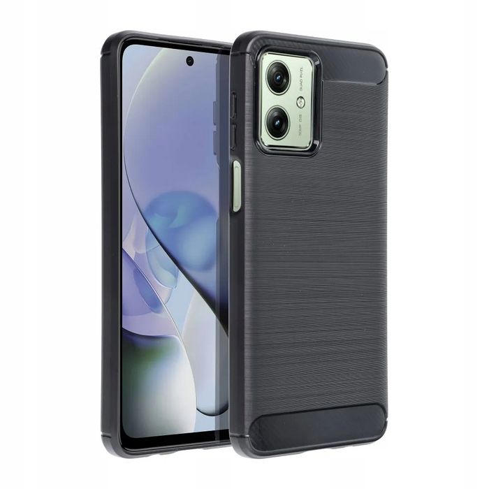 Etui Futerał CARBON do MOTOROLA G54 czarny