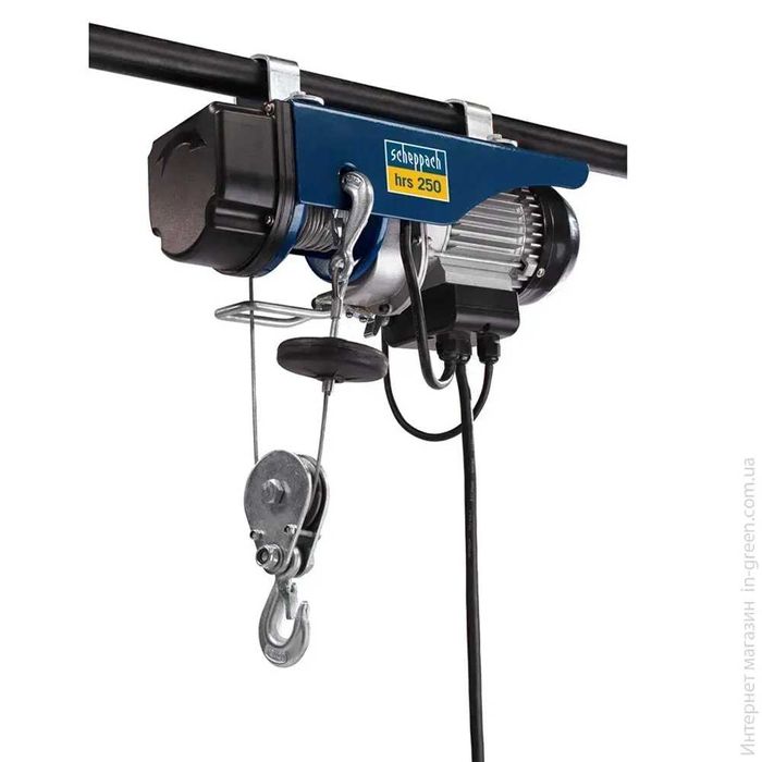 Лебідка електрична кабельна Scheppach HRS250 Тельфер