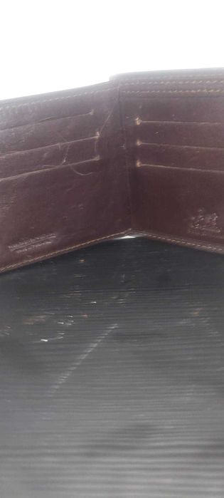 Carteira de Homem Cavalinho em Pele Genuína - Castanha