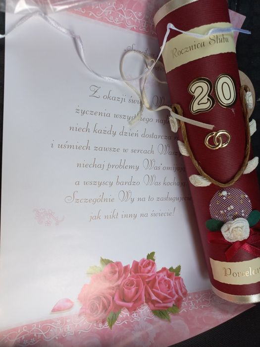 Tuba 20-sto Lecie Ślubu na PREZENT