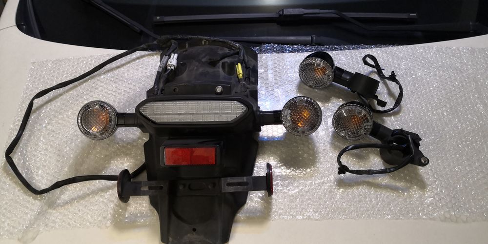 Xvs 1300 stryker oświetlenie tył