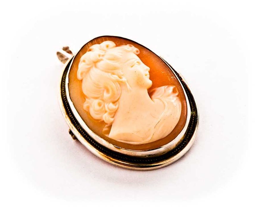 Srebrny Broszko-Wisior - Zawieszka - Broszka - 9,60g - KAMEA - CAMEA