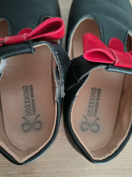 Buciki pantofelki balerinki czarne