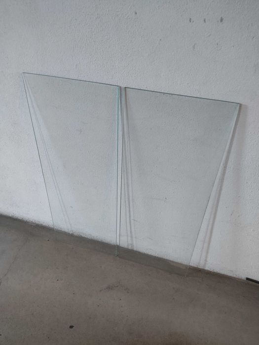 Painéis / placas de vidro 79-177 cm x 28-47 cm