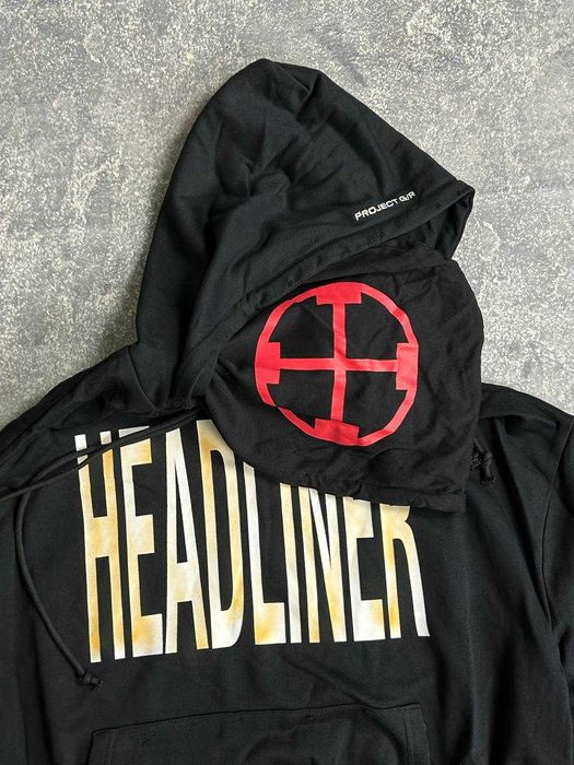 Project G/R HEADLINER gr кофта худи свитшот черный hoodie худі