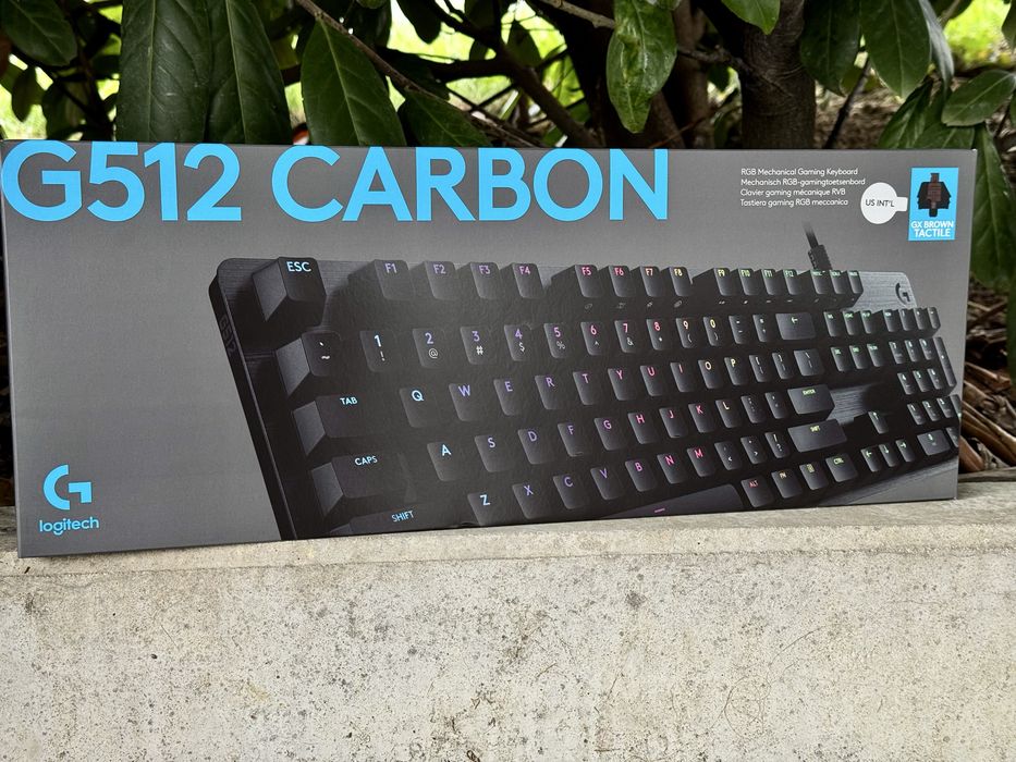 Ігрова дротова клавіатура Logitech G512 Carbon RGB GX 920 - 009352