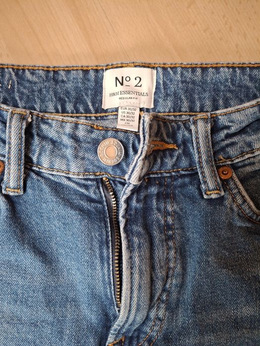 męskie spodnie jeansowe