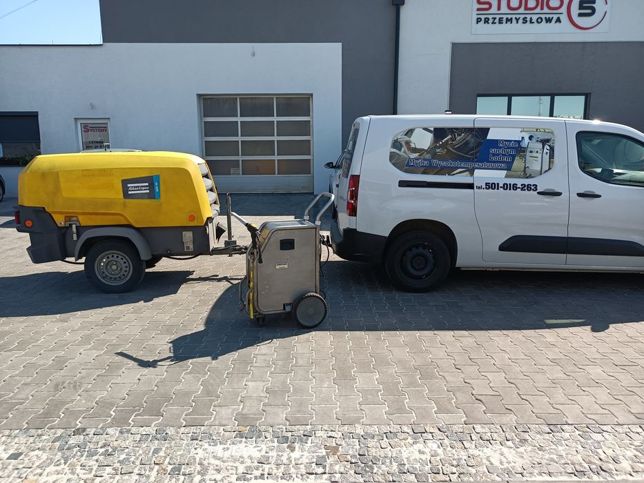 Czyszczenie/ mycie suchym lodem