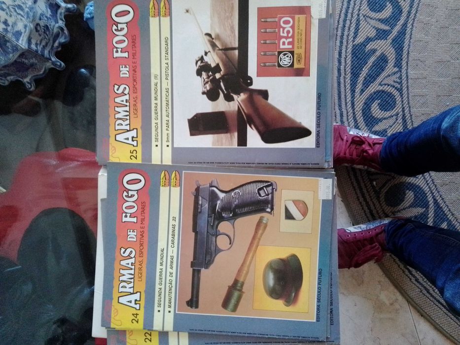 livro armas de fogo