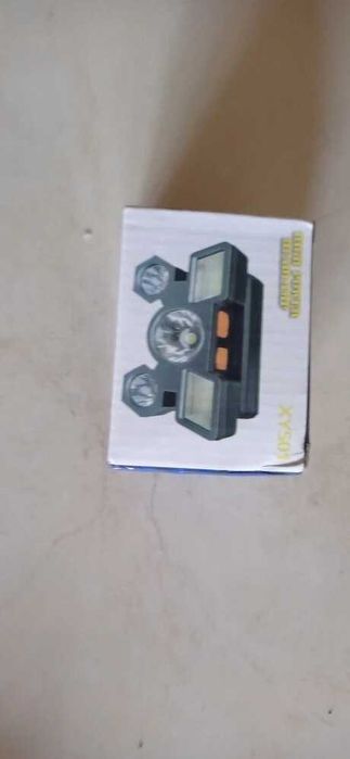 Lanterna de cabeça LED - bateria de lítio - NOVA