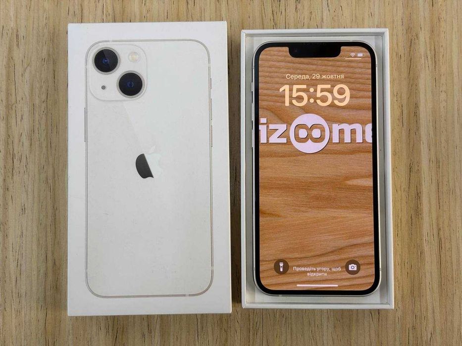 /13129/ iPhone 13 mini 128GB Starlight Обмін Гарантія