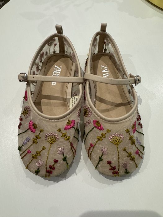 Baleriny Zara rozmiar 23