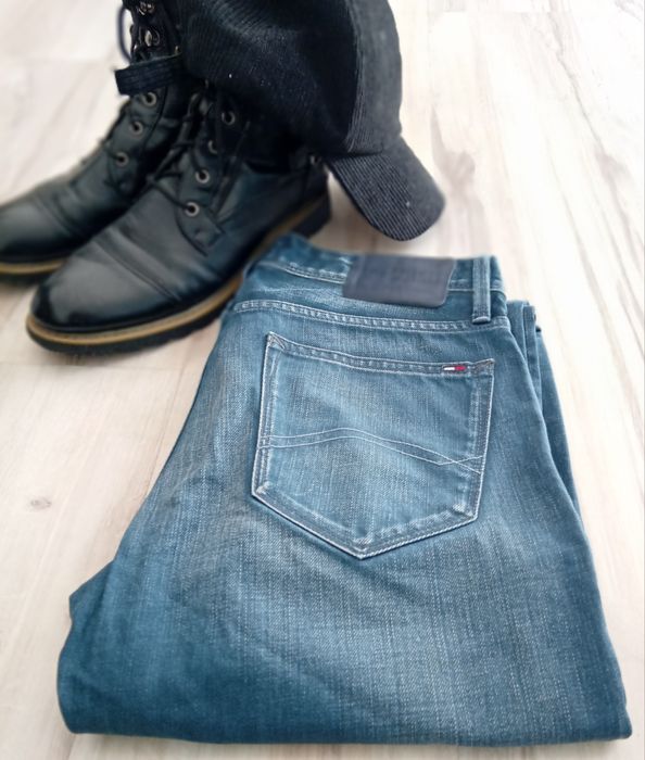 NOWY Hilfiger Denim 30/34  NIE sprzedaję TANIo...  spodni ! >bo sprzedaję dobre!/Kupujesz z RABATAMI za 34 pln
