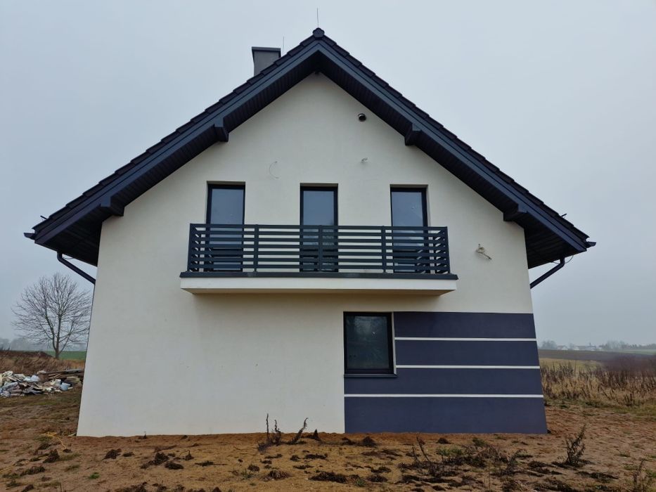 PROMOCJA!!! Balkon francuski balustrada panelowa  aluminium szkło inox