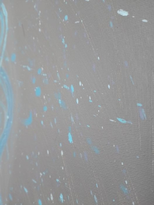 Meduza obraz art Handmade art