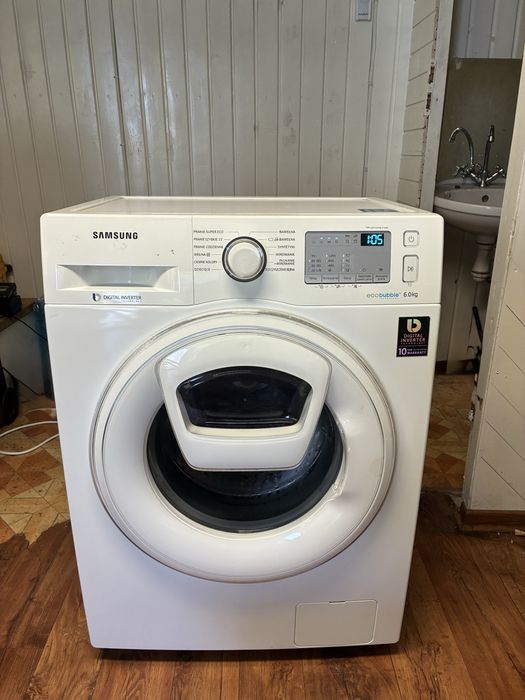 Pralka Samsung EcoBubble 6kg, AddWash, Digital Inverter