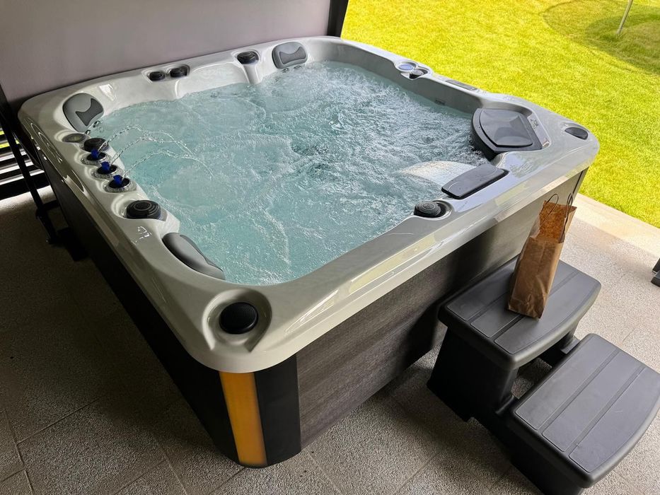 Jacuzzi ogrodowe Lima PlatinumSpas 5osobowe 75dysz Wodospad Gecko NEW!