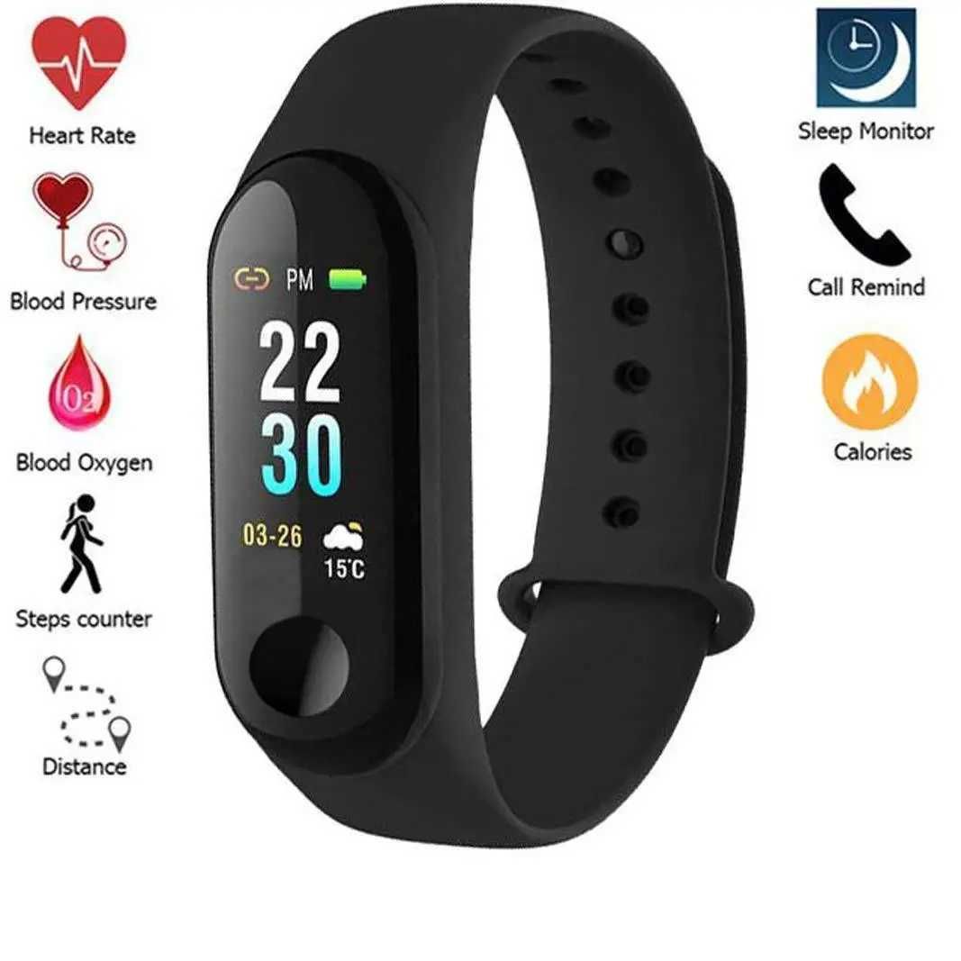 Smartband xiaomi mi band 3 black outlet