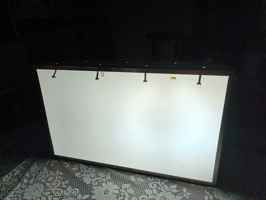 Caixa de luz, radiografia raio-x