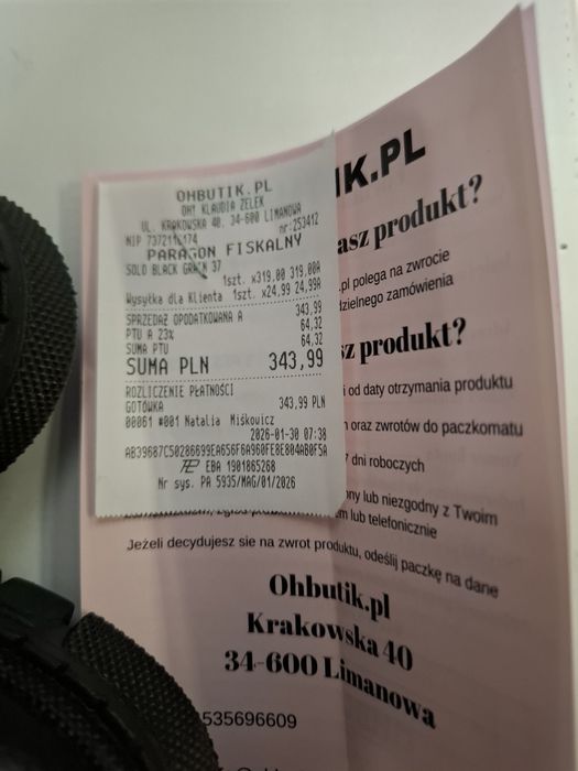 Buty ze skóry naturalnej