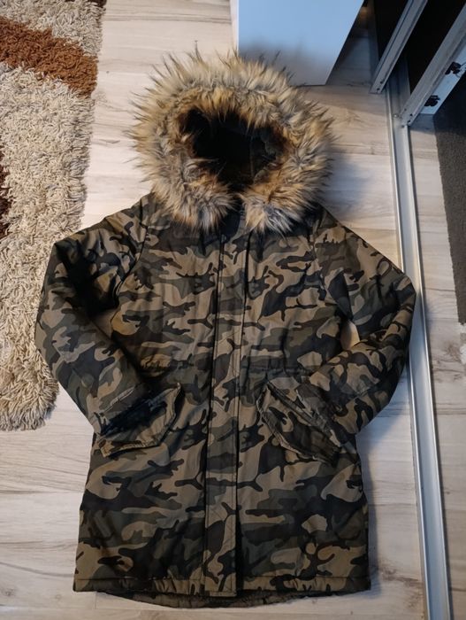 Kurtka zimowa moro parka Brave Soul M