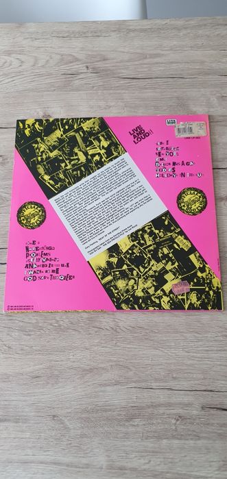 Sex Pistols- Live and Loud!! (Vinil LP)