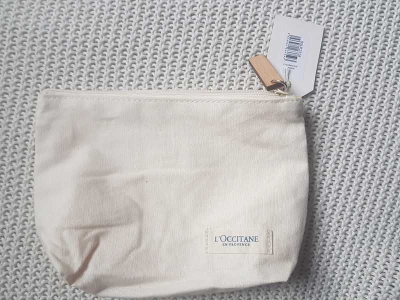 Loccitane kosmetyczka lniana