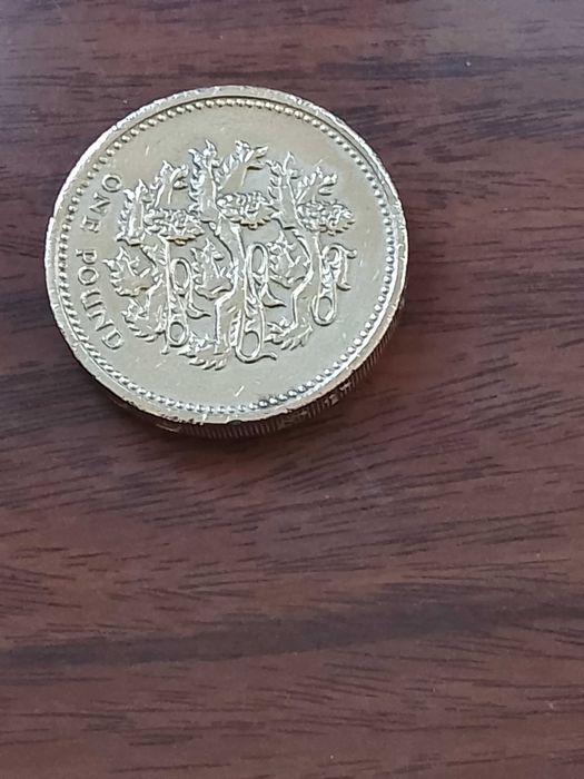 Moeda de one pound de 1997 - Elisabett II