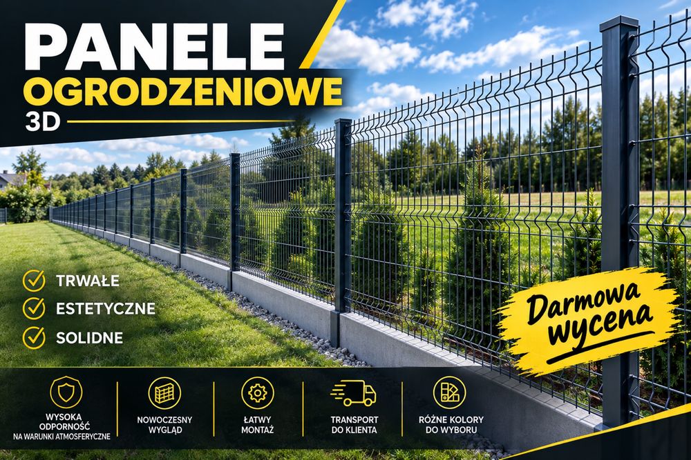 Panele  Ogrodzeniowe /Palisada /  /Darmowa Wycena