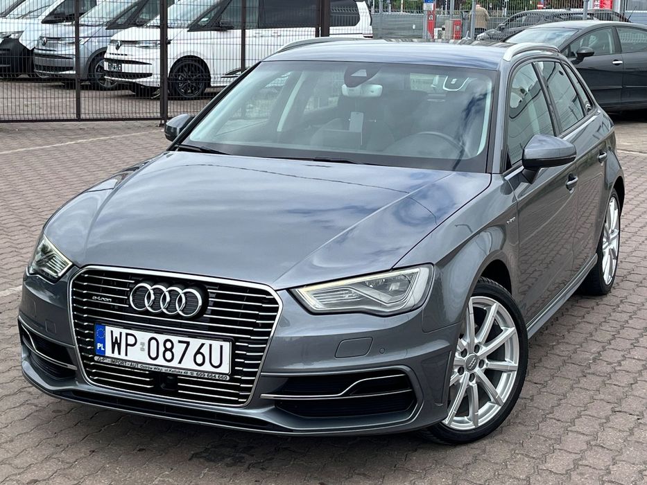 Audi A3 Sportback Zarejestrowany w Polsce Super Zadbany Oszczędny E-Tron S Tronic