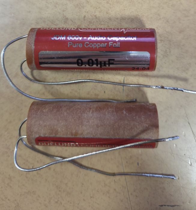 Duelund JDM Pure Copper Cap 0,01uF 600VDC