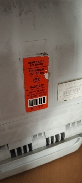 Cadeira para criança ROMER Britax - Size 15-36kg