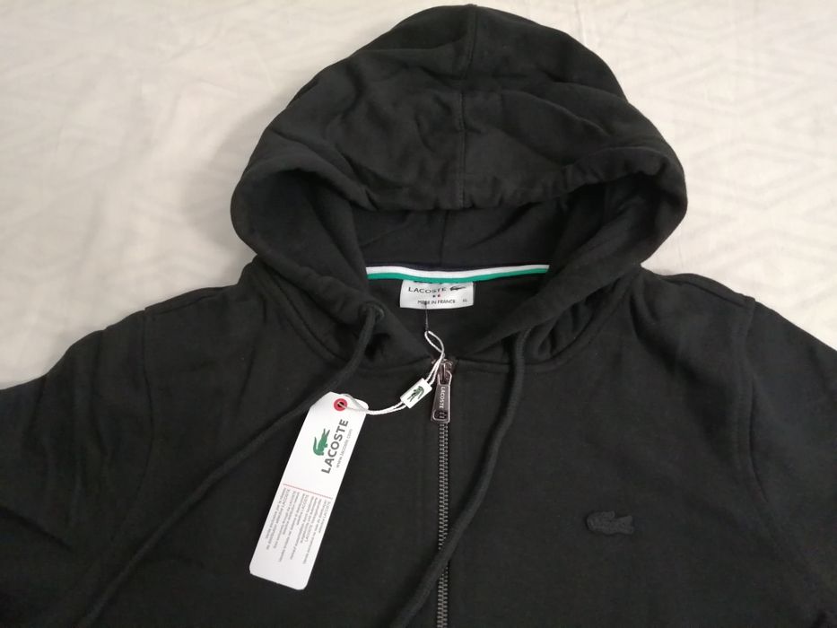 NOWA bluza Lacoste bluzka rozpinana krokodyl kangur XL 42