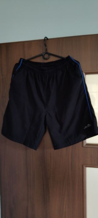 L ellesse czarne spodnie sportowe męskie spodenki krótkie