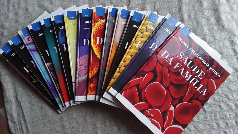 Grande Enciclopédia Médica "SAÚDE DA FAMÍLIA" - coleção de 15 volumes